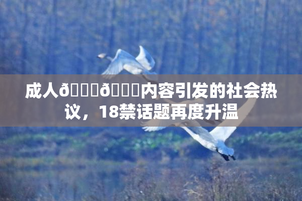成人🍆🍑内容引发的社会热议，18禁话题再度升温