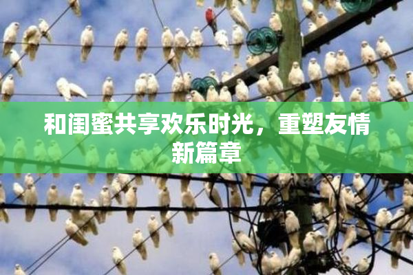 和闺蜜共享欢乐时光，重塑友情新篇章