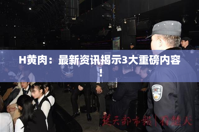 H黄肉：最新资讯揭示3大重磅内容！