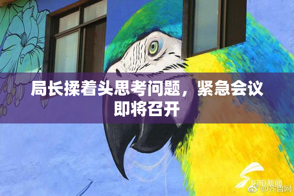 局长揉着头思考问题，紧急会议即将召开
