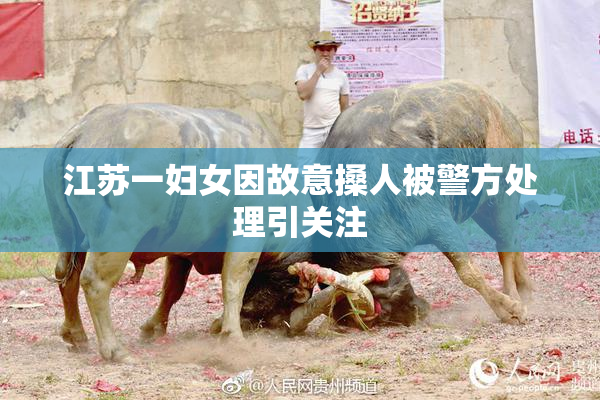 江苏一妇女因故意搡人被警方处理引关注
