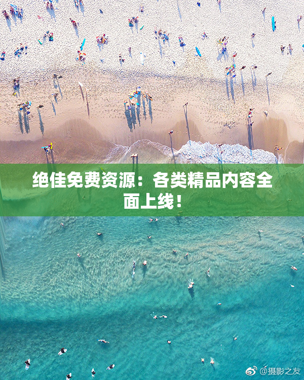 绝佳免费资源：各类精品内容全面上线！