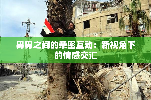 男男之间的亲密互动：新视角下的情感交汇