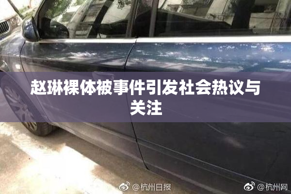 赵琳裸体被事件引发社会热议与关注