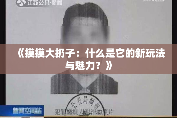 《摸摸大扔子：什么是它的新玩法与魅力？》