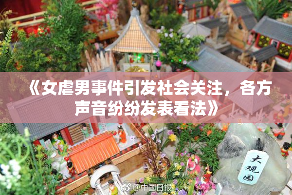 《女虐男事件引发社会关注，各方声音纷纷发表看法》