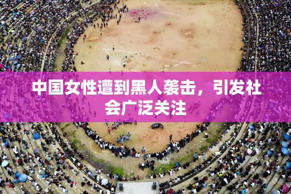 中国女性遭到黑人袭击，引发社会广泛关注