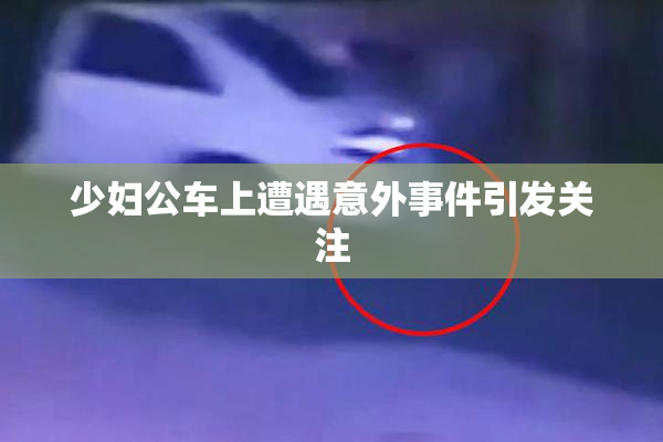 少妇公车上遭遇意外事件引发关注