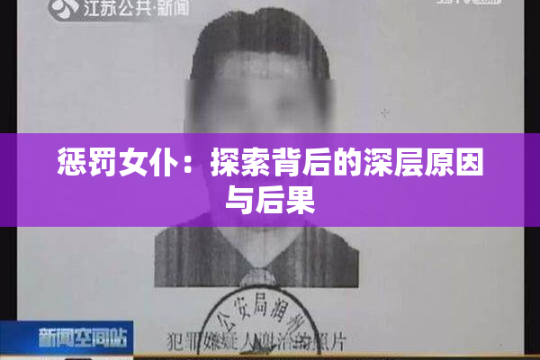 惩罚女仆：探索背后的深层原因与后果