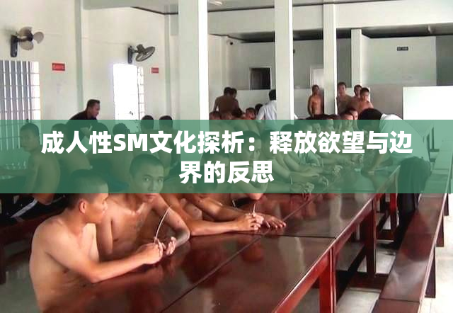 成人性SM文化探析：释放欲望与边界的反思