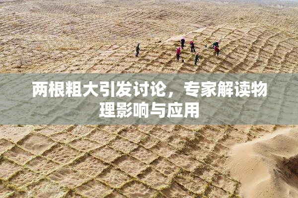 两根粗大引发讨论，专家解读物理影响与应用