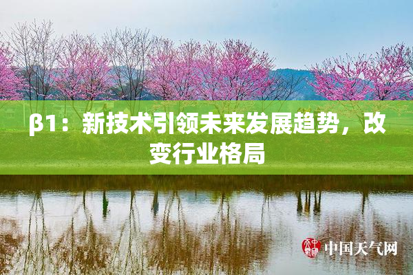 β1：新技术引领未来发展趋势，改变行业格局