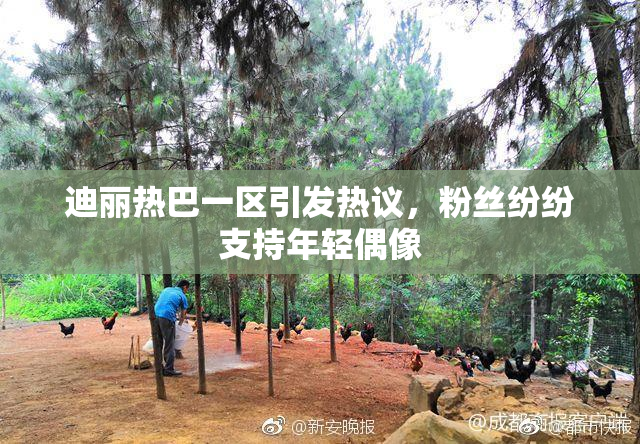 迪丽热巴一区引发热议，粉丝纷纷支持年轻偶像