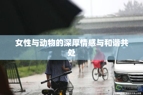 女性与动物的深厚情感与和谐共处