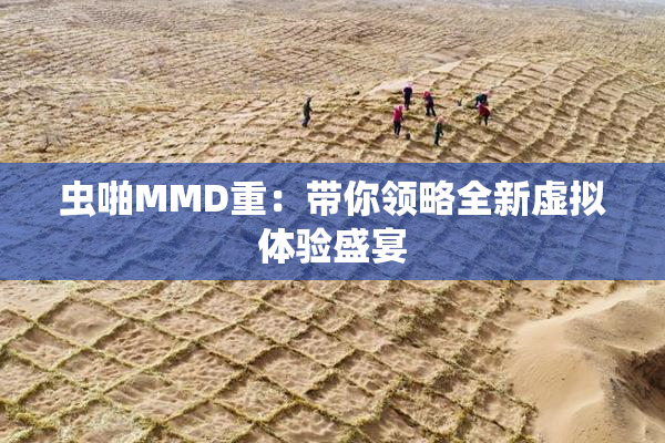虫啪MMD重：带你领略全新虚拟体验盛宴