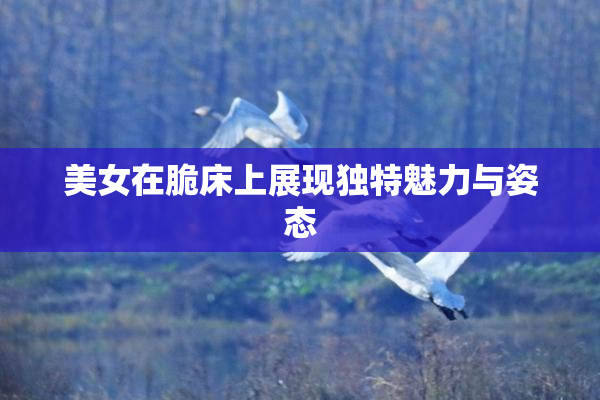 美女在脆床上展现独特魅力与姿态