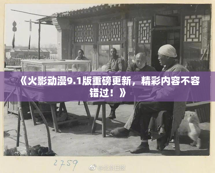 《火影动漫9.1版重磅更新，精彩内容不容错过！》