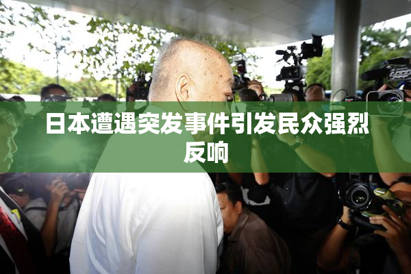 日本遭遇突发事件引发民众强烈反响