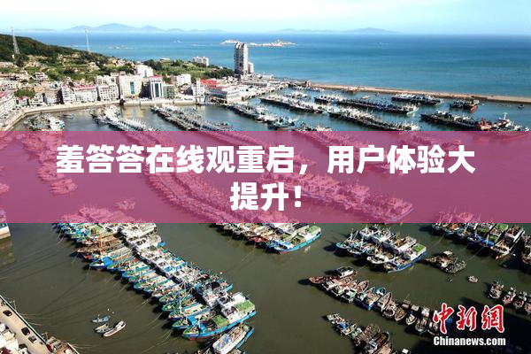 羞答答在线观重启，用户体验大提升！