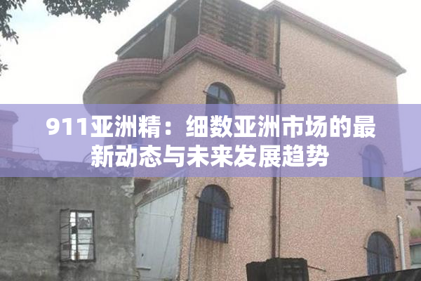 911亚洲精：细数亚洲市场的最新动态与未来发展趋势