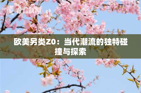 欧美另类Z0：当代潮流的独特碰撞与探索