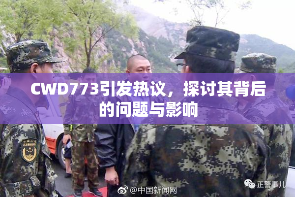 CWD773引发热议，探讨其背后的问题与影响