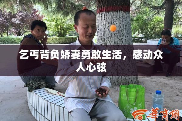 乞丐背负娇妻勇敢生活，感动众人心弦
