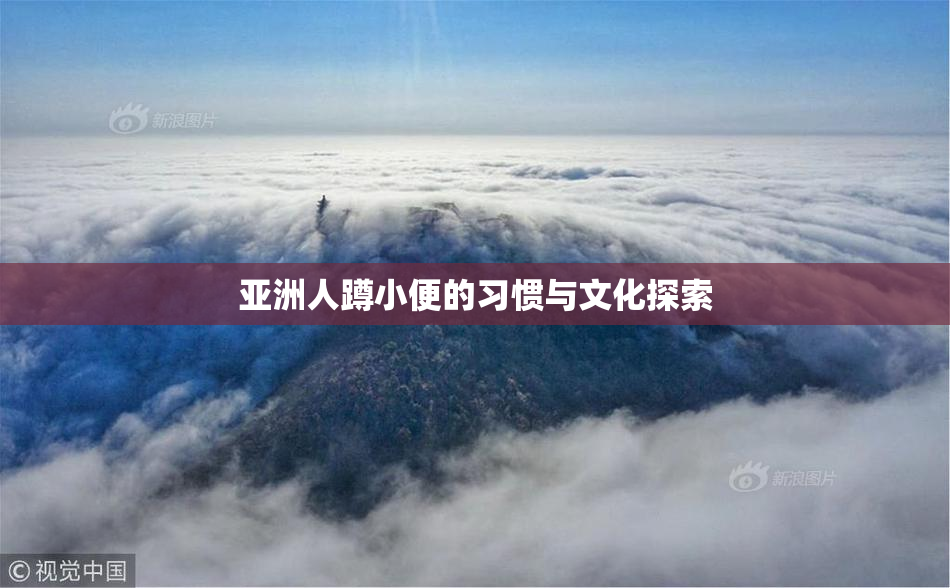 亚洲人蹲小便的习惯与文化探索