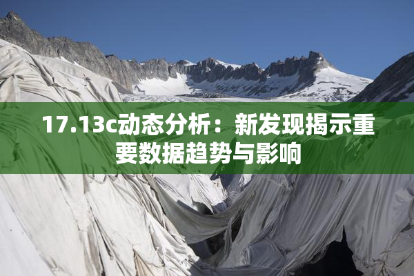 17.13c动态分析：新发现揭示重要数据趋势与影响
