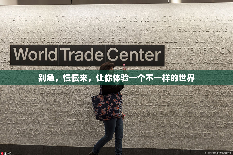 别急，慢慢来，让你体验一个不一样的世界