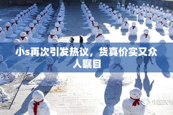 小s再次引发热议，货真价实又众人瞩目