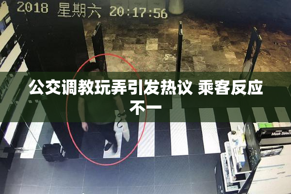 公交调教玩弄引发热议 乘客反应不一