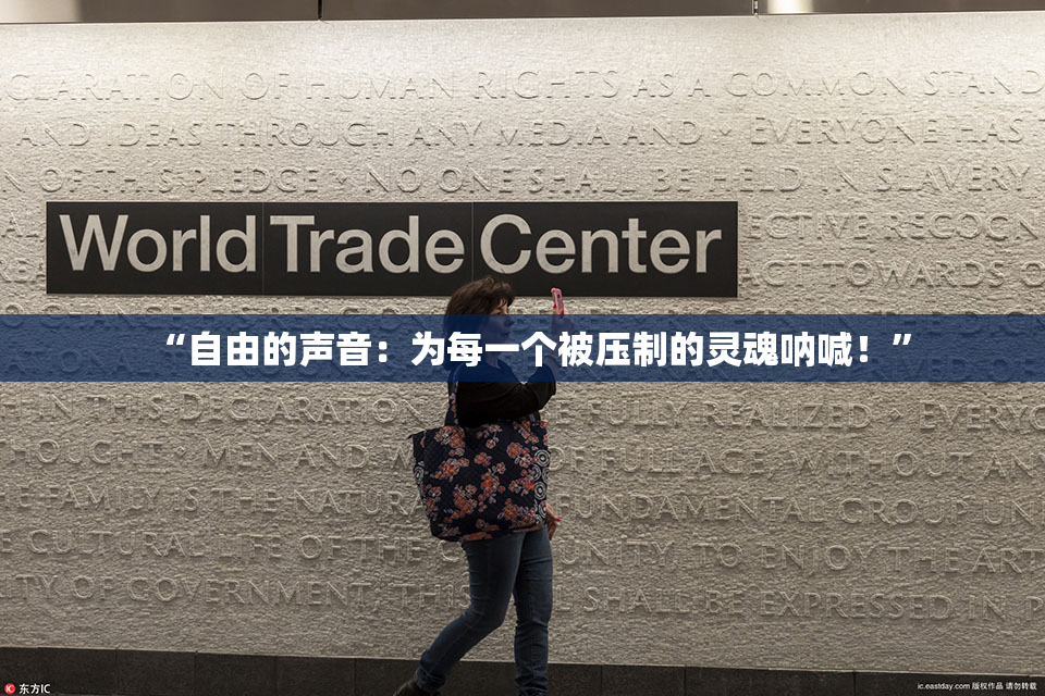 “自由的声音：为每一个被压制的灵魂呐喊！”