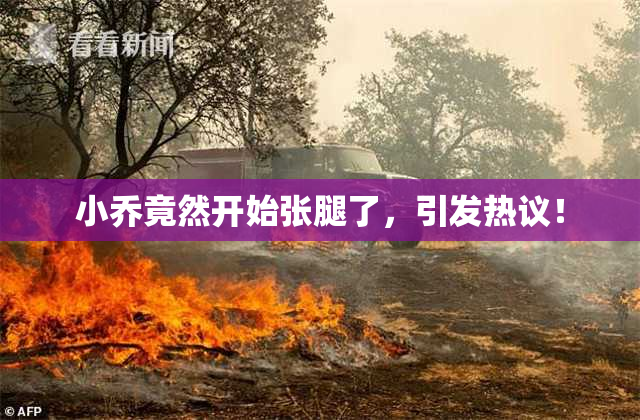 小乔竟然开始张腿了，引发热议！