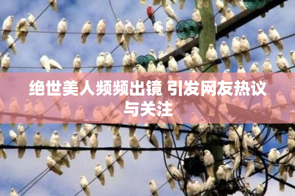 绝世美人频频出镜 引发网友热议与关注