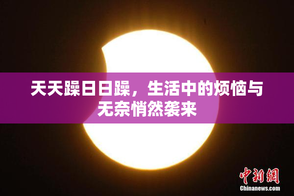 天天躁日日躁，生活中的烦恼与无奈悄然袭来