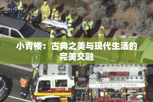 小青楼：古典之美与现代生活的完美交融