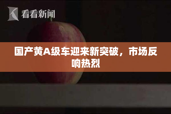 国产黄A级车迎来新突破，市场反响热烈
