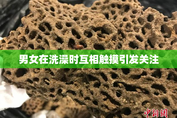 男女在洗澡时互相触摸引发关注