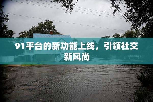 91平台的新功能上线，引领社交新风尚