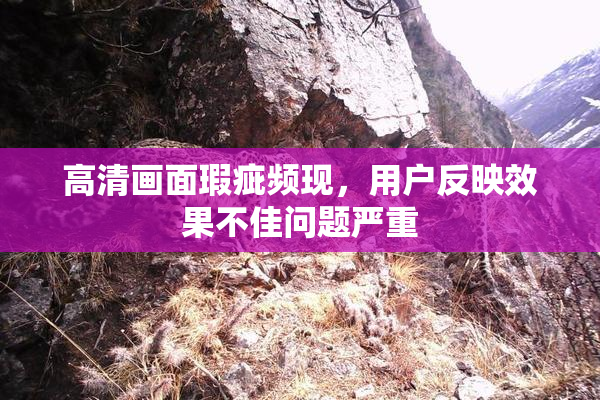 高清画面瑕疵频现，用户反映效果不佳问题严重