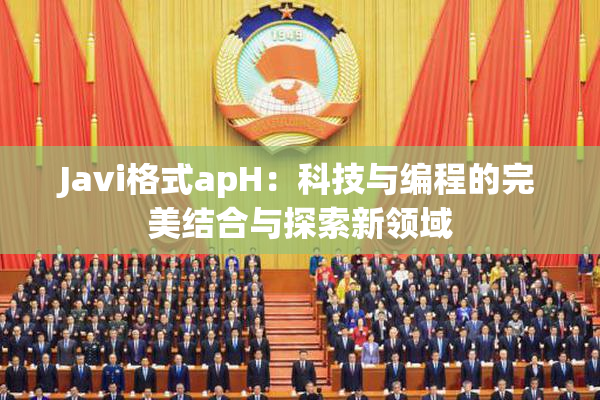 Javi格式apH：科技与编程的完美结合与探索新领域