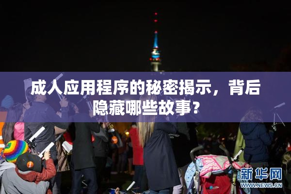 成人应用程序的秘密揭示，背后隐藏哪些故事？