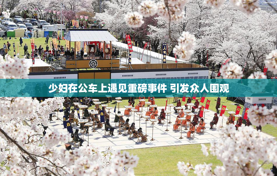 少妇在公车上遇见重磅事件 引发众人围观
