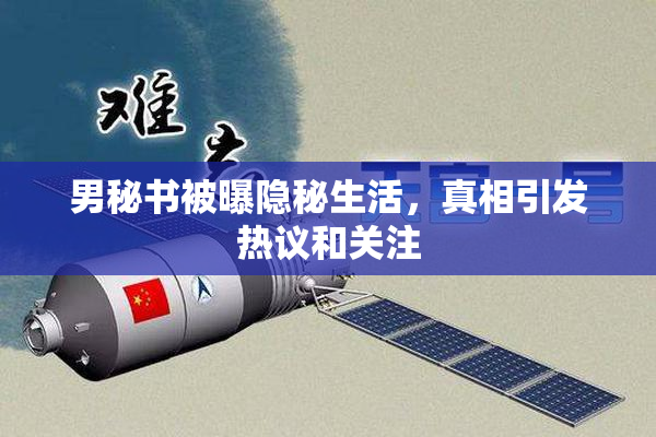 男秘书被曝隐秘生活，真相引发热议和关注