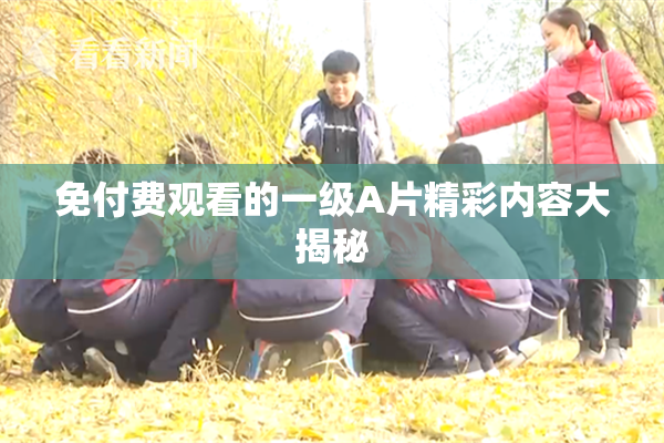 免付费观看的一级A片精彩内容大揭秘