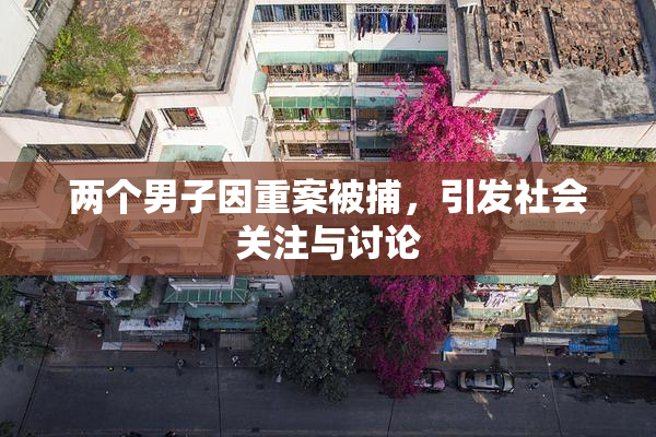 两个男子因重案被捕，引发社会关注与讨论