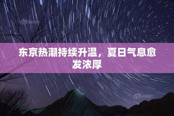 东京热潮持续升温，夏日气息愈发浓厚