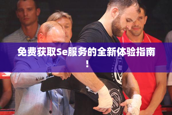 免费获取Se服务的全新体验指南！