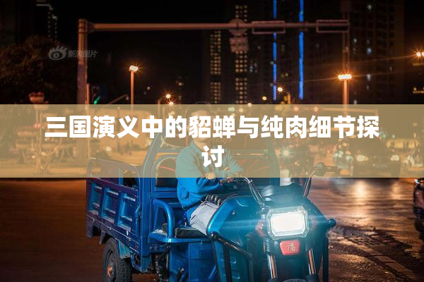 三国演义中的貂蝉与纯肉细节探讨
